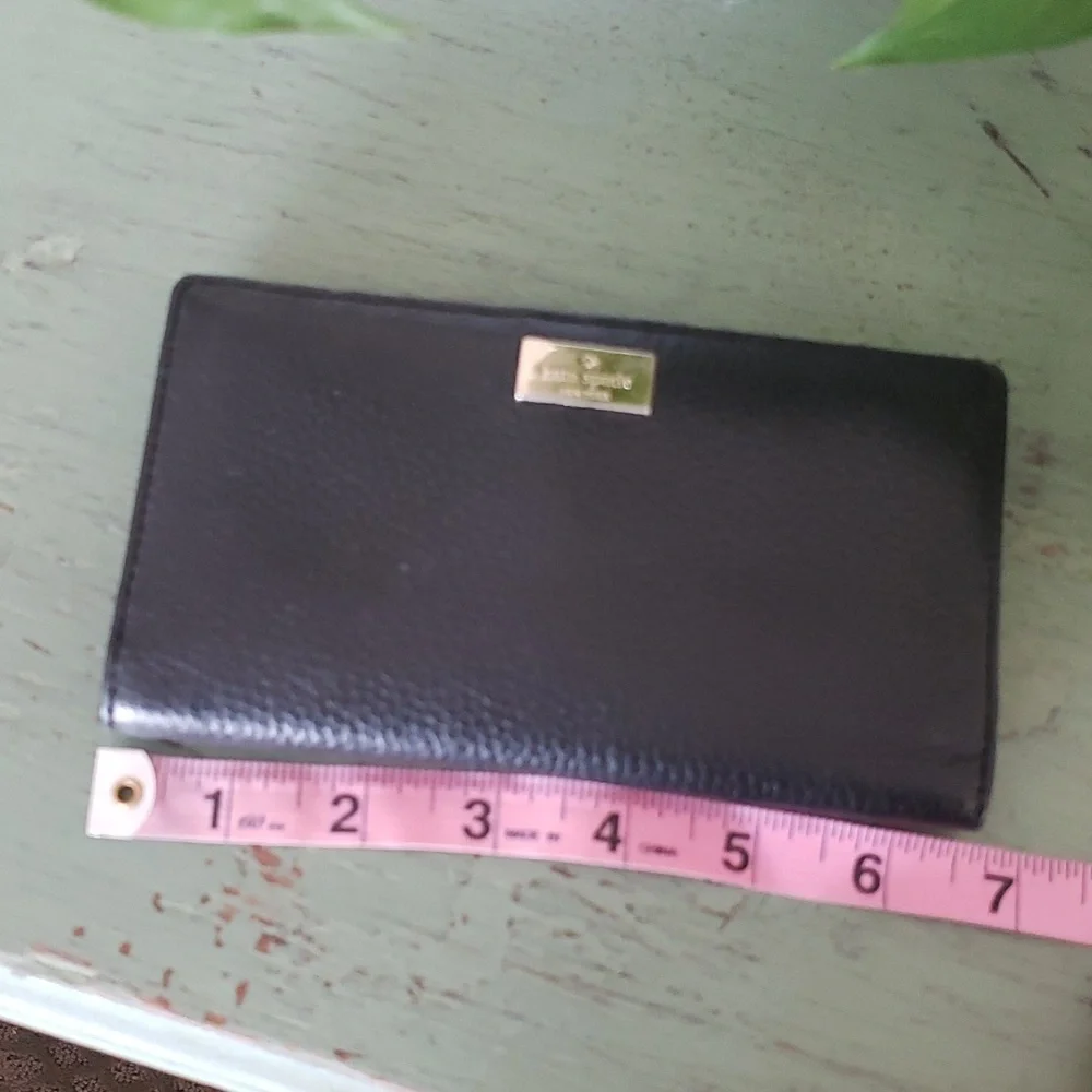Kate Spade Black Leather Wallet